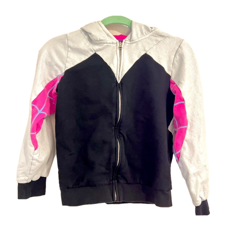 Marvel Black and Pink Kids Hoodie